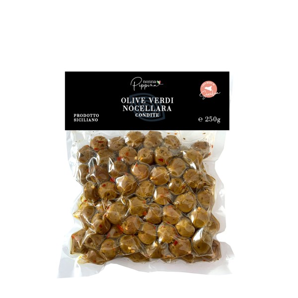Olive Verdi Nocellara Condite 250g